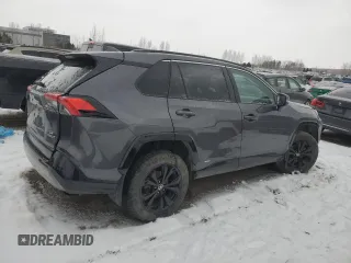 2022 Toyota RAV4 with VIN 2T34WRFV7NW142811, listed as a Copart auction lot 86429724 with 57,244 mi miles and Salvage title. Bid and sale history available at DreamBid. Image 3.