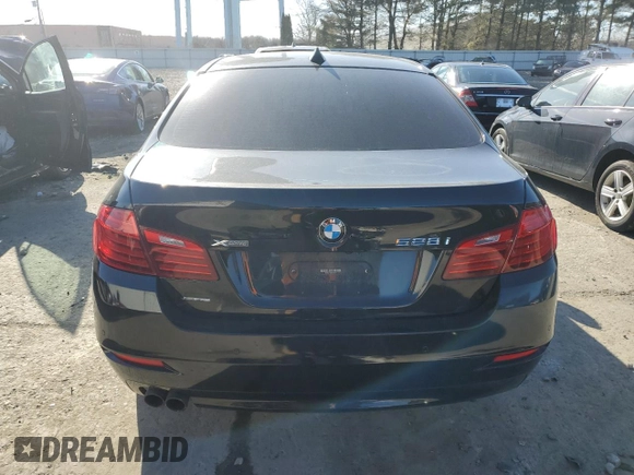 2015 BMW 5 Series 528i xDrive with VIN WBA5A7C53FG142911, listed as a Copart auction lot 49093285 with Not Provided miles and Salvage Title. Bid and sale history available at carsss.com. Image 6.