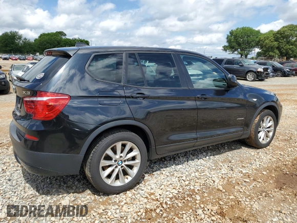 2014 BMW X3 xDrive28i with VIN 5UXWX9C59E0D35090, listed as a Copart auction lot 56455185 with 151,717 mi miles and Clean Title. Bid and sale history available at DreamBid. Image 3.