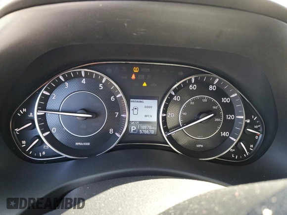 2017 Nissan Armada SV with VIN JN8AY2ND8H9008850, listed as a Copart auction lot 49379285 with 118,878 mi miles and Salvage Title. Bid and sale history available at carsss.com. Image 9.