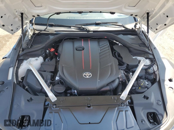 2023 Toyota Supra 3.0 with VIN WZ1DB0G09PW060627, listed as a Copart auction lot 65894025 with 26,657 mi miles and Salvage title. Bid and sale history available at DreamBid. Image 11.