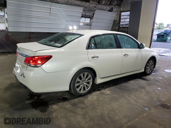 2011 Toyota Avalon with VIN 4T1BK3DB4BU414356, listed as a Copart auction lot 55623035 with 163,696 mi miles and Salvage Title. Bid and sale history available at carsss.com. Image 3.
