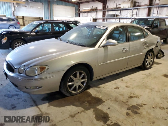 2007 Buick LaCrosse CXS with VIN 2G4WE587671190116, listed as a Copart auction lot 89013825 with 120,712 mi miles and Salvage Title. Bid and sale history available at carsss.com. Image 1.