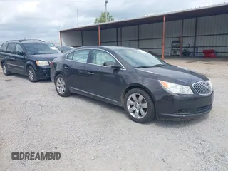 2013 Buick LaCrosse Premium 1 with VIN 1G4GF5E37DF170822, listed as a IAAI auction lot 41931240 with 202,935 mi miles and . Bid and sale history available at DreamBid. Image 1.