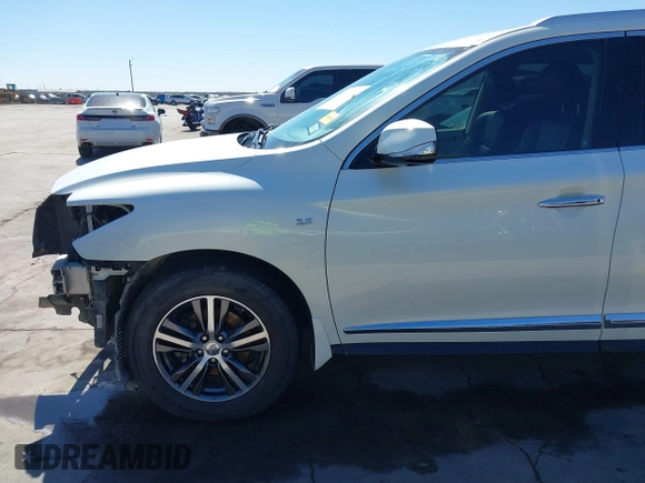 2017 Infiniti QX60 with VIN 5N1DL0MM3HC552510, listed as a IAAI auction lot 41744683 with 94,870 mi miles and . Bid and sale history available at DreamBid. Image 19.