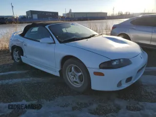 1999 Mitsubishi Eclipse GS with VIN 4A3AX35G2XE062629, listed as a Copart auction lot 87689125 with 223,210 mi miles and Salvage Title. Bid and sale history available at carsss.com. Image 1.