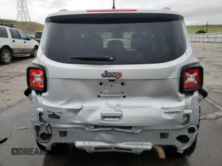 2018 Jeep Renegade Latitude with VIN ZACCJBBB9JPH04066, listed as a Copart auction lot 54271945 with 153,372 mi miles and Salvage Title. Bid and sale history available at carsss.com. Image 6.
