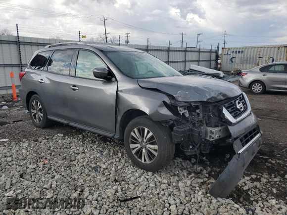 2018 Nissan Pathfinder SV with VIN 5N1DR2MNXJC629821, listed as a Copart auction lot 51023465 with 64,270 mi miles and Salvage Title. Bid and sale history available at carsss.com. Image 4.