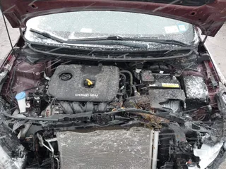 2017 Kia Forte LX with VIN 3KPFK4A7XHE071992, listed as a IAAI auction lot 42039101 with 76,682 mi miles. Bid and sale history available at carsss.com. Image 10.