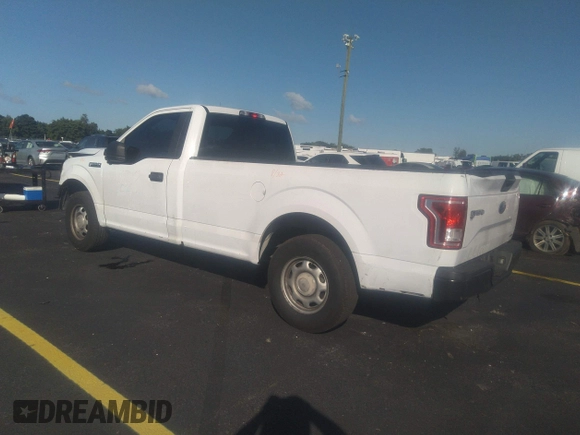 2016 Ford F-150 XL with VIN 1FTMF1C85GKD86081, listed as a IAAI auction lot 35336549 with 95,488 mi miles and . Bid and sale history available at DreamBid. Image 3.