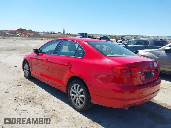 2012 Volkswagen Jetta Sedan SE w/Convenience PZEV with VIN 3VWDP7AJ8CM414073, listed as a IAAI auction lot 41838694 with 172,644 mi miles. Bid and sale history available at carsss.com. Image 3.
