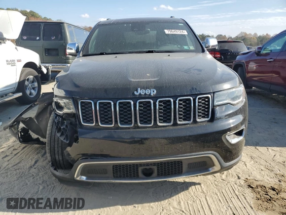 2018 Jeep Grand Cherokee Limited with VIN 1C4RJFBT0JC189621, listed as a Copart auction lot 79649124 with 50,222 mi miles and Salvage title. Bid and sale history available at DreamBid. Image 5.