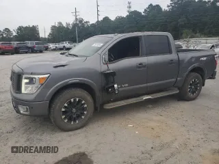 2019 Nissan Titan Pro-4X z VIN 1N6AA1E51KN514518, wystawiony jako Copart lot #75419554 z przebiegiem 78 383 mil mil oraz Szkoda całkowita • Salvage title. Historia ofert i sprzedaży dostępna na DreamBid. Obrazek 1.