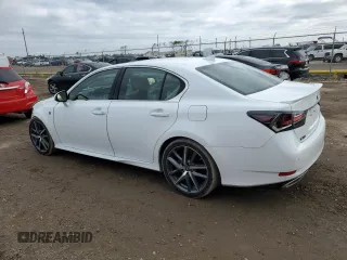2018 Lexus GS with VIN JTHBZ1BL7JA015309, listed as a Copart auction lot 84082574 with 49,366 mi miles and Salvage Title. Bid and sale history available at carsss.com. Image 2.