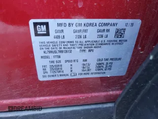 2021 Chevrolet TrailBlazer RS with VIN KL79MUSL7MB126132, listed as a Copart auction lot 70269433 with 45,143 mi miles. Bid and sale history available at carsss.com. Image 15.
