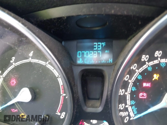 2018 Ford Fiesta SE with VIN 3FADP4EJ2JM143932, listed as a IAAI auction lot 41625049 with 70,237 mi miles. Bid and sale history available at carsss.com. Image 15.