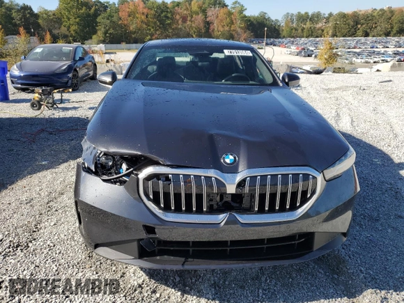 2024 BMW 5 Series 530i with VIN WBA43FJ01RCS39432, listed as a Copart auction lot 77013584 with 11,186 mi miles and Clean Title. Bid and sale history available at carsss.com. Image 5.