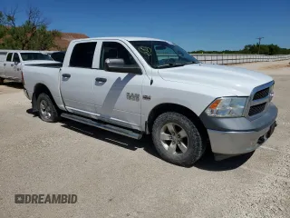 2018 Ram 1500 Tradesman with VIN 1C6RR7KT9JS313123, listed as a Copart auction lot 52901325 with 164,100 mi miles and Clean title. Bid and sale history available at DreamBid. Image 4.