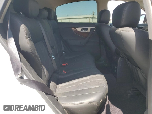 2014 Infiniti QX70 с VIN JN8CS1MU8EM451823, выставлен на аукционе Copart как лот 61134355 с пробегом 90 903 миль миль и Списание • Salvage title. История ставок и продаж доступна на DreamBid. Изображение 11.