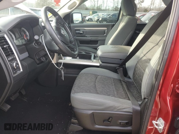 2015 Ram 1500 Big Horn with VIN 1C6RR6GT0FS591161, listed as a Copart auction lot 41809985 with 166,288 mi miles and Salvage Title. Bid and sale history available at carsss.com. Image 7.