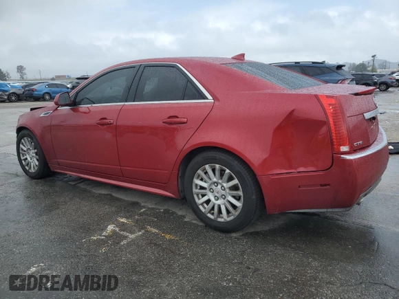 2010 Cadillac CTS with VIN 1G6DA5EG1A0123988, listed as a Copart auction lot 47899165 with 117,374 mi miles and Salvage Title. Bid and sale history available at DreamBid. Image 2.