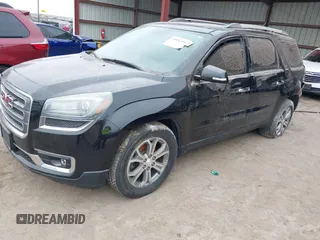 2015 GMC Acadia SLT with VIN 1GKKVRKD4FJ181979, listed as a IAAI auction lot 41856398 with 1 mi miles. Bid and sale history available at carsss.com. Image 2.