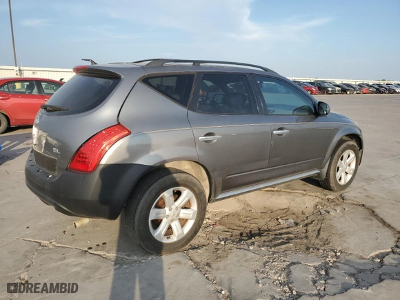 2006 Nissan Murano S with VIN JN8AZ08TX6W412414, listed as a Copart auction lot 68892454 with 152,540 mi miles and Salvage Title. Bid and sale history available at carsss.com. Image 3.