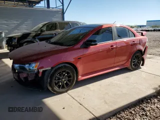 2017 Mitsubishi Lancer ES z VIN JA32U2FU2HU015640, wystawiony jako Copart lot #80364904 z przebiegiem 38 480 mil mil oraz Czysty tytuł • Clean title. Historia ofert i sprzedaży dostępna na DreamBid. Obrazek 1.