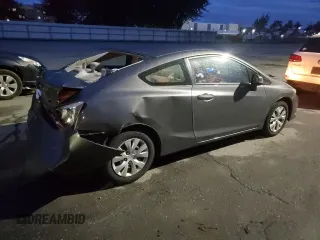 2012 Honda Civic Cpe LX with VIN 2HGFG3B56CH547808, listed as a Copart auction lot 74896044 with 114,041 mi miles and Salvage Title. Bid and sale history available at carsss.com. Image 3.
