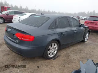 2011 Audi A4 Premium with VIN WAUBFAFL5BN048076, listed as a IAAI auction lot 41816190 with 128,573 mi miles and . Bid and sale history available at DreamBid. Image 4.