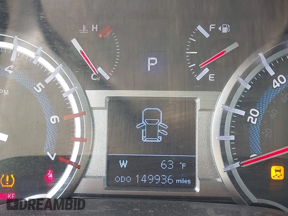 2018 Toyota 4Runner SR5 with VIN JTEBU5JR7J5606564, listed as a IAAI auction lot 41408904 with 149,936 mi miles. Bid and sale history available at carsss.com. Image 16.
