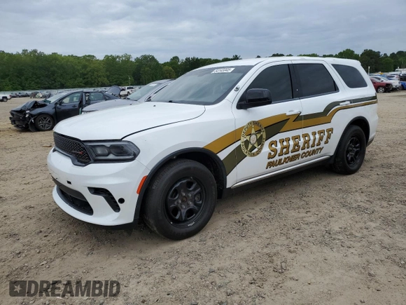2023 Dodge Durango Pursuit with VIN 1C4RDJFG2PC567874, listed as a Copart auction lot 54145945 with 28,828 mi miles and Clean title. Bid and sale history available at DreamBid. Image 1.