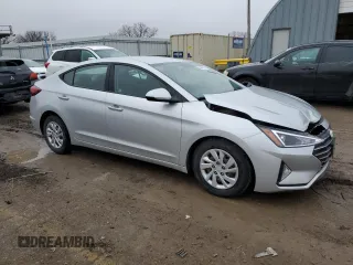 2019 Hyundai Elantra SE with VIN 5NPD74LF2KH474218, listed as a Copart auction lot 43427075 with 101,681 mi miles and Salvage Title. Bid and sale history available at DreamBid. Image 4.