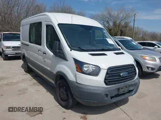 2015 Ford Transit Cargo with VIN 1FTNE2CMXFKA06516, listed as a IAAI auction lot 41650498 with 281,654 mi miles. Bid and sale history available at carsss.com. Image 1.