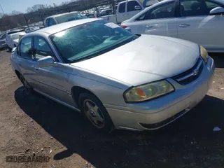 2004 Chevrolet Impala LS with VIN 2G1WH52K349400525, listed as a IAAI auction lot 41758280 with 398,061 mi miles. Bid and sale history available at carsss.com. Image 1.