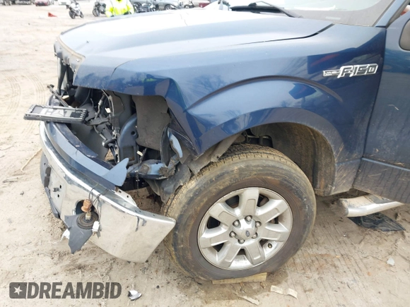 2013 Ford F-150 XL with VIN 1FTFW1EF0DFB64914, listed as a IAAI auction lot 41374294 with 186,000 mi miles. Bid and sale history available at carsss.com. Image 6.