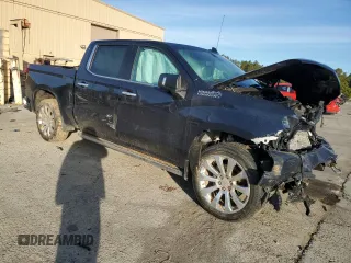 2021 Chevrolet Silverado 1500 High Country with VIN 1GCUYHED2MZ378391, listed as a Copart auction lot 87929465 with 0 mi miles and Salvage Title. Bid and sale history available at carsss.com. Image 4.