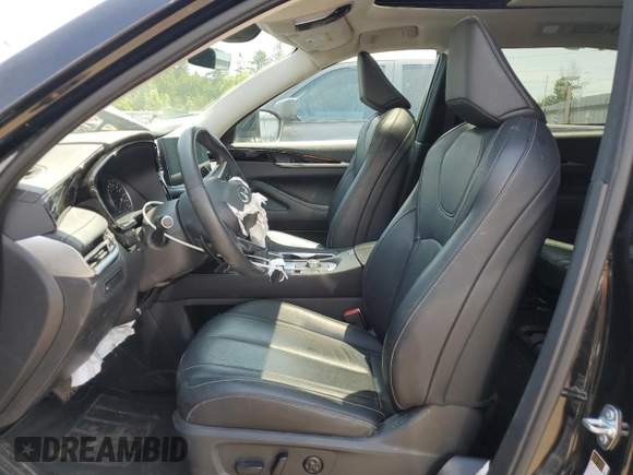 2024 Infiniti QX60 Pure with VIN 5N1DL1ES7RC337412, listed as a Copart auction lot 62099795 with 24,993 mi miles and Clean title. Bid and sale history available at DreamBid. Image 7.