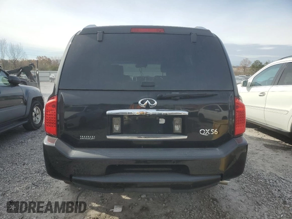 2009 Infiniti QX56 with VIN 5N3AA08DX9N904417, listed as a Copart auction lot 83035734 with 181,989 mi miles and Clean Title. Bid and sale history available at carsss.com. Image 6.