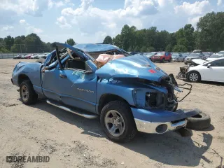 2006 Dodge Ram 1500 ST with VIN 1D7HA18N06J230541, listed as a Copart auction lot 68219044 with 0 mi miles and Salvage Title. Bid and sale history available at carsss.com. Image 4.