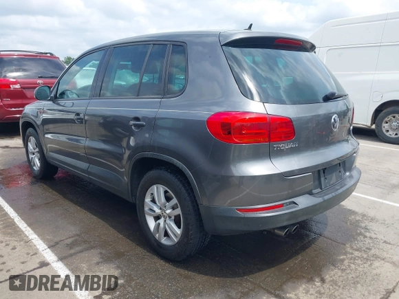 2012 Volkswagen Tiguan SEL with VIN WVGAV7AX8CW005146, listed as a IAAI auction lot 42126959 with 134,005 mi miles and . Bid and sale history available at DreamBid. Image 3.