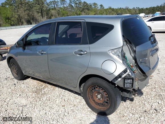 2015 Nissan Versa Note SR with VIN 3N1CE2CP1FL446594, listed as a Copart auction lot 50184375 with 133,229 mi miles and Salvage Title. Bid and sale history available at carsss.com. Image 2.