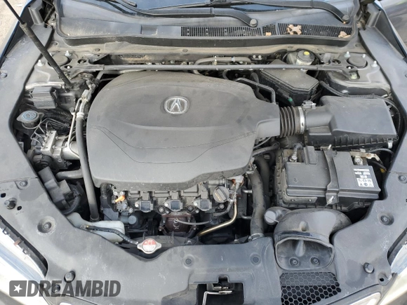 2016 Acura TLX V6 with VIN 19UUB2F3XGA011795, listed as a Copart auction lot 44322505 with 0 mi miles and Salvage Title. Bid and sale history available at carsss.com. Image 11.