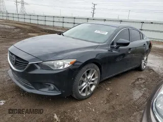2014 Mazda 6 i Grand Touring with VIN JM1GJ1W59E1103259, listed as a Copart auction lot 51756935 with 250,935 mi miles and Salvage Title. Bid and sale history available at DreamBid. Image 1.