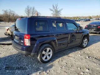 2013 Jeep Patriot Latitude with VIN 1C4NJPFB1DD191673, listed as a Copart auction lot 42014715 with 141,349 mi miles and Salvage Title. Bid and sale history available at carsss.com. Image 3.