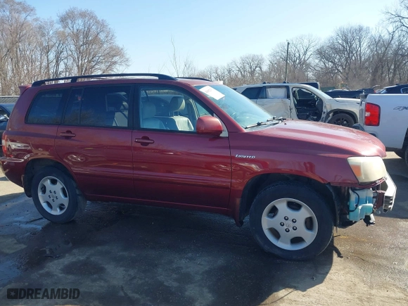2006 Toyota Highlander w/3rd Row with VIN JTEEP21A160147842, listed as a IAAI auction lot 41692331 with 234,388 mi miles. Bid and sale history available at carsss.com. Image 14.