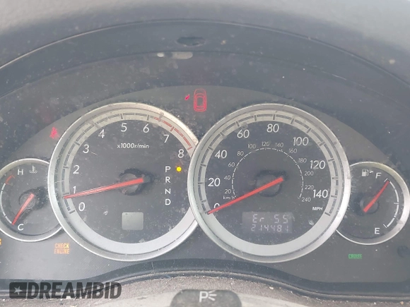 2005 Subaru Legacy Outback Limited with VIN 4S4BP62C757358737, listed as a IAAI auction lot 42837302 with 214,481 mi miles and . Bid and sale history available at DreamBid. Image 7.