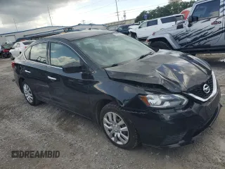 2017 Nissan Sentra S with VIN 3N1AB7AP6HY225840, listed as a Copart auction lot 60329495 with 80,529 mi miles and Salvage title. Bid and sale history available at DreamBid. Image 4.