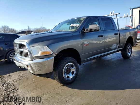 2012 Ram 2500 ST Power Wagon with VIN 3C6TD5CT5CG113230, listed as a Copart auction lot 85217294 with 207,432 mi miles and Clean Title. Bid and sale history available at carsss.com. Image 1.