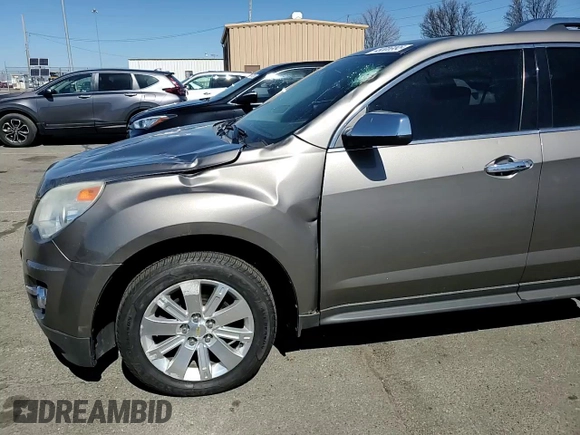 2010 Chevrolet Equinox LTZ with VIN 2CNFLGEY2A6286933, listed as a Copart auction lot 49306995 with 158,731 mi miles and Salvage Title. Bid and sale history available at DreamBid. Image 11.
